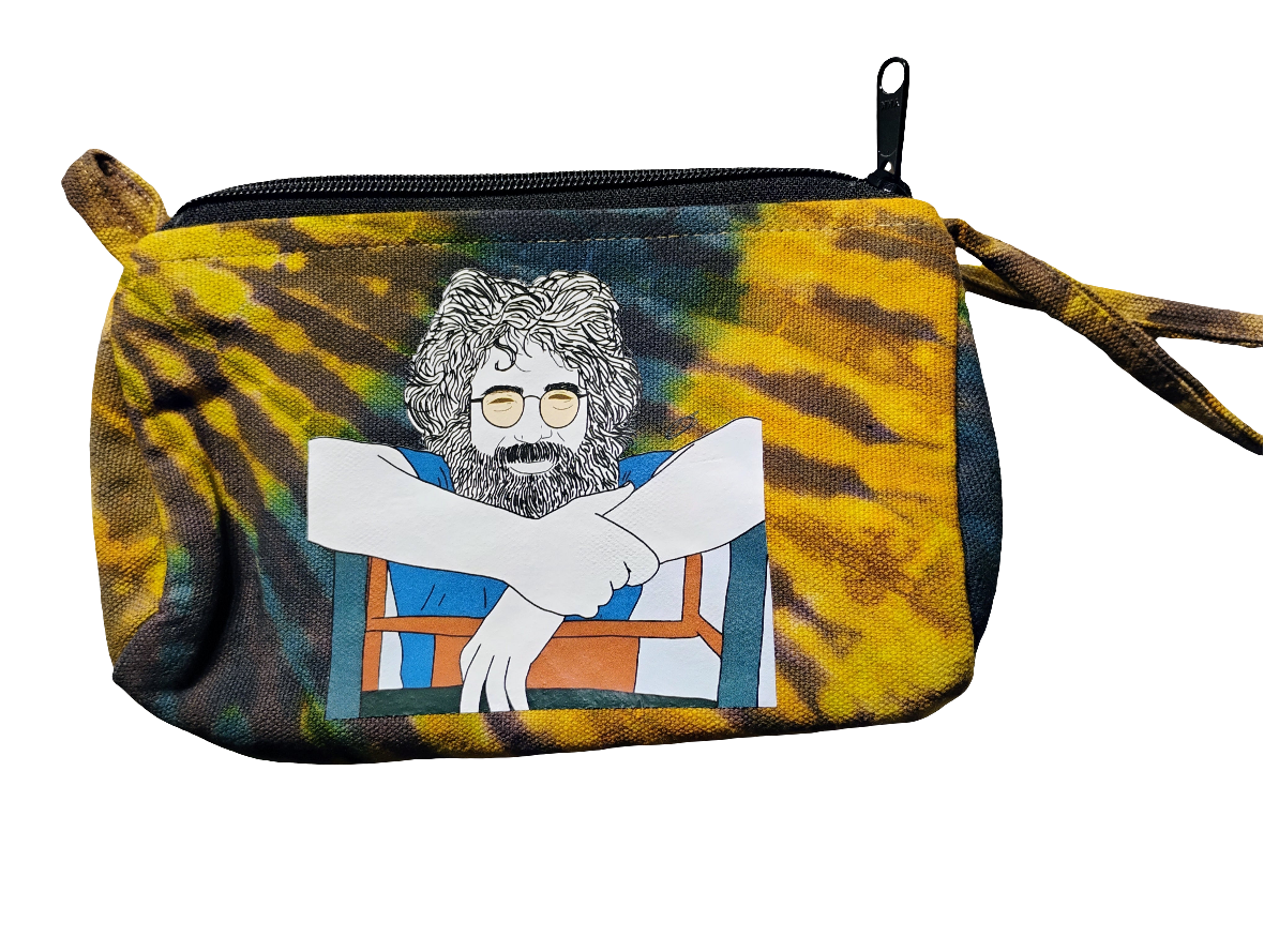 Smiling Jerry Tie-Dye Zipper Pouch