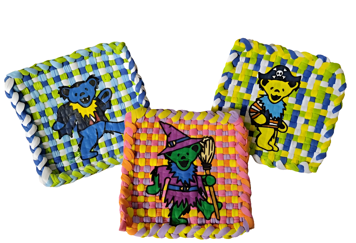 Steal Your Candy Woven Coasters